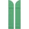 Ekena Millwork Americraft 3-Board (2 Batten) Wood Joined Board-n-Batten Shutters w/ Arch Top, ARW101BQ311X77LPH, PR ARW101BQ311X77LPH - alternate 1